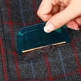 thumbnail image 5 of Wool Cashmere Comb Fabric Travel Accessories Simple to Grip Removing Fuzz Green, 5 of 8