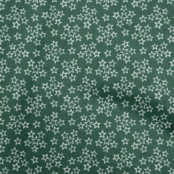 oneOone Cotton Jersey Dark Green Fabric Asian Block Diy Clothing Quilting Fabric Print Fabric By Yard 58 Inch Wide