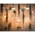 thumbnail image 6 of Minzimin 100 Pcs 1/2 Inch Screw-in Hooks Nickel Plated Metal Cup Hooks, Ceiling Hooks, 6 of 6