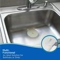 thumbnail image 4 of Kenney Rubber Drain Stopper, 5" Diameter, White, 4 of 5