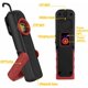 thumbnail image 1 of Lámpara de inspección Lámpara LED recargable, lámpara COB de 500 lúmenes LED ultra potente + linterna de trabajo COB con base magnética y gancho para inspección automática, garaje, camping y emergenc, 1 of 4