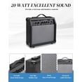 thumbnail image 4 of Kit de Bajo Eléctrico Ktaxon de 4 Cuerdas con Amplificador de 20W, 4 of 7