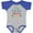 Heather and Royal, variant on Inktastic My Godmother Loves Me Boys or Girls Baby Bodysuit