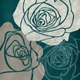 thumbnail image 2 of Emery, Kristin 20x20 Gold Ornate Wood Framed with Double Matting Museum Art Print Titled - Rose IA, 2 of 4
