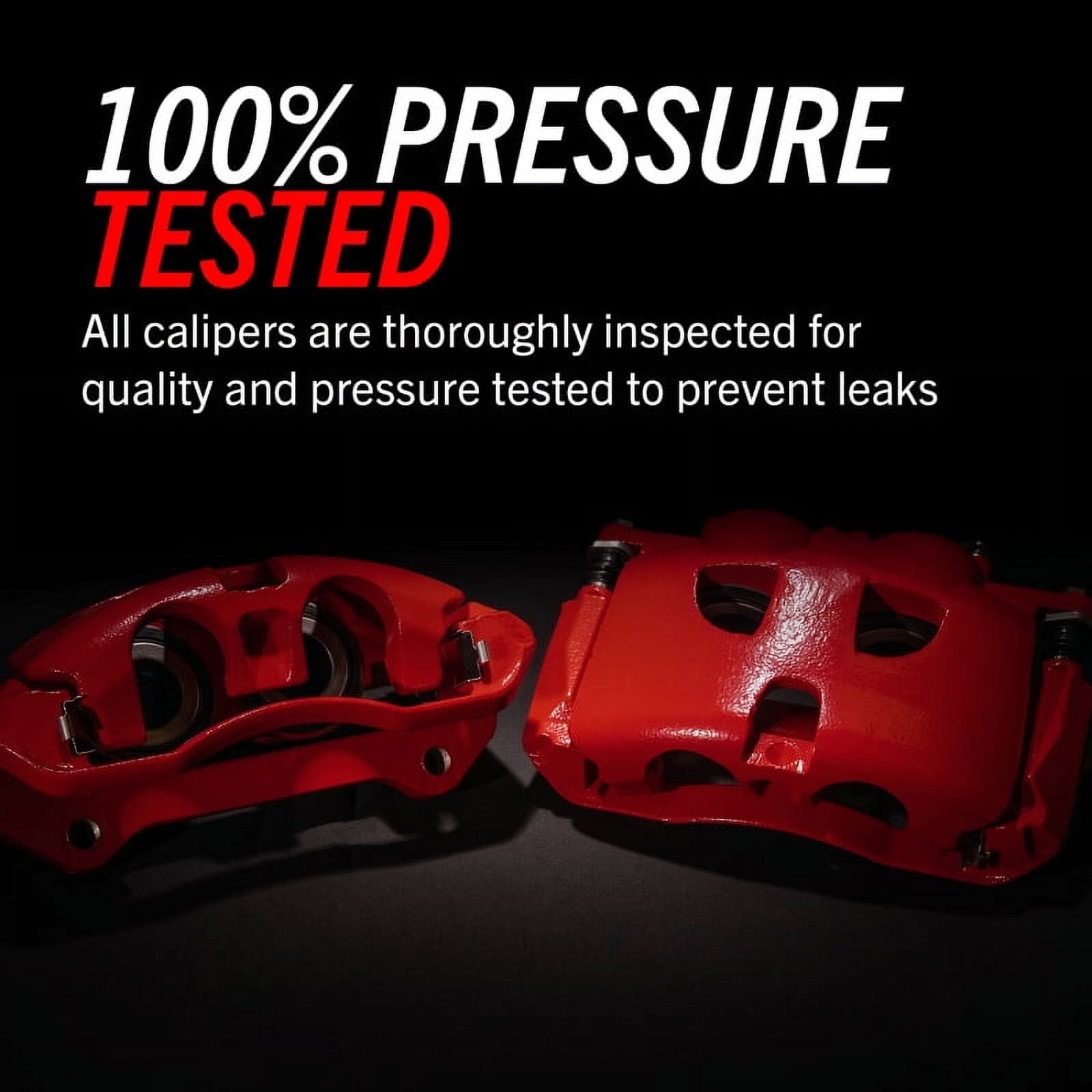 Powerstop S2066 PSBS2066 RED POWDER COATED PERFORMANCE CALIPERS