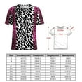 thumbnail image 2 of Animal Print Patterns T Shirts Basic T-Shirt Short Sleeve Ladies Tee Shirt Summer Graphic Clothing, 2 of 6