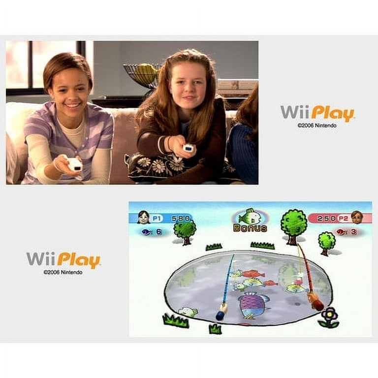 NINTENDO Wii GAME Wii PLAY BILLIARDS FISHING SHOOTING SPORTS PING