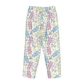 thumbnail image 5 of Xecao Cartoon Bunny Women's Straight Lounge Pajama Pants: The Epitome of Relaxed Sleepwear, 5 of 9