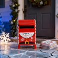 thumbnail image 4 of Sinyiin Rusts Resistant Christmas Mailbox For Holiday Porch Or Yard Decorating, 4 of 14