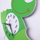 thumbnail image 4 of Reloj de pared infantil 3D decorativo con animales de colores, sin tictac, funciona con pilas Rana, 4 of 9