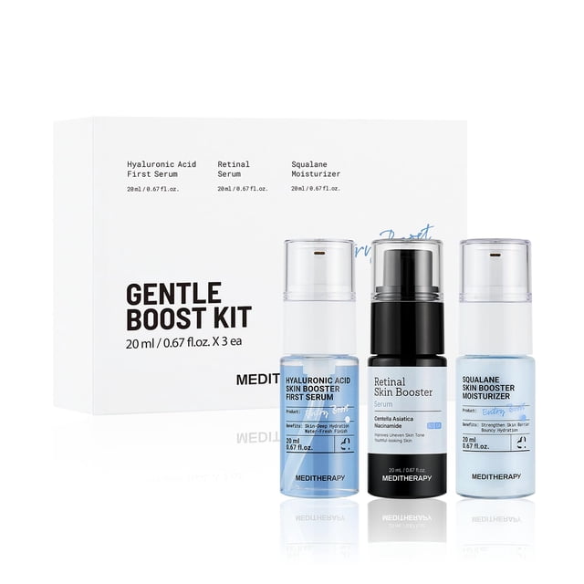 Kit de cuidado de la piel MEDITHERAPY Retinal, ácido hialurónico y escualano