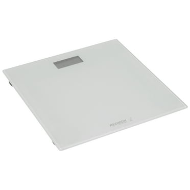 Redmon Since 1883 Precision Digital Glass Top Personal Scale, White