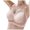 Pink, variant on TIANZEN Super Froncé Doux Et Confortable Sans Armatures Soutien Gorge Push Up Pour Femme Lingerie De Sport Soutien Gorge Sans Armatures Y Sports Bra Womens Running Bra Work Out Bra
