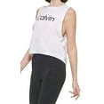 thumbnail image 2 of CALVIN KLEIN PERFORMANCE Women's Muscle Tank White Size L MSRP $40, 2 of 3