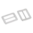 thumbnail image 2 of 10pcs Metal Sliding Bar Tri-glides Wire-formed Roller Pin Buckles Slider Strap Adjuster, 2 of 4