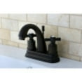 thumbnail image 4 of Kingston Brass KS8618ZX 4 in. Centerset Bathroom Faucet, Brushed Nickel, 4 of 5