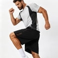 thumbnail image 5 of Aimik Mens Active Shorts Drawstring Waist Side Stitching Mens Gym Shorts Summer Breathable Running Shorts for Workout or Sport, 5 of 6