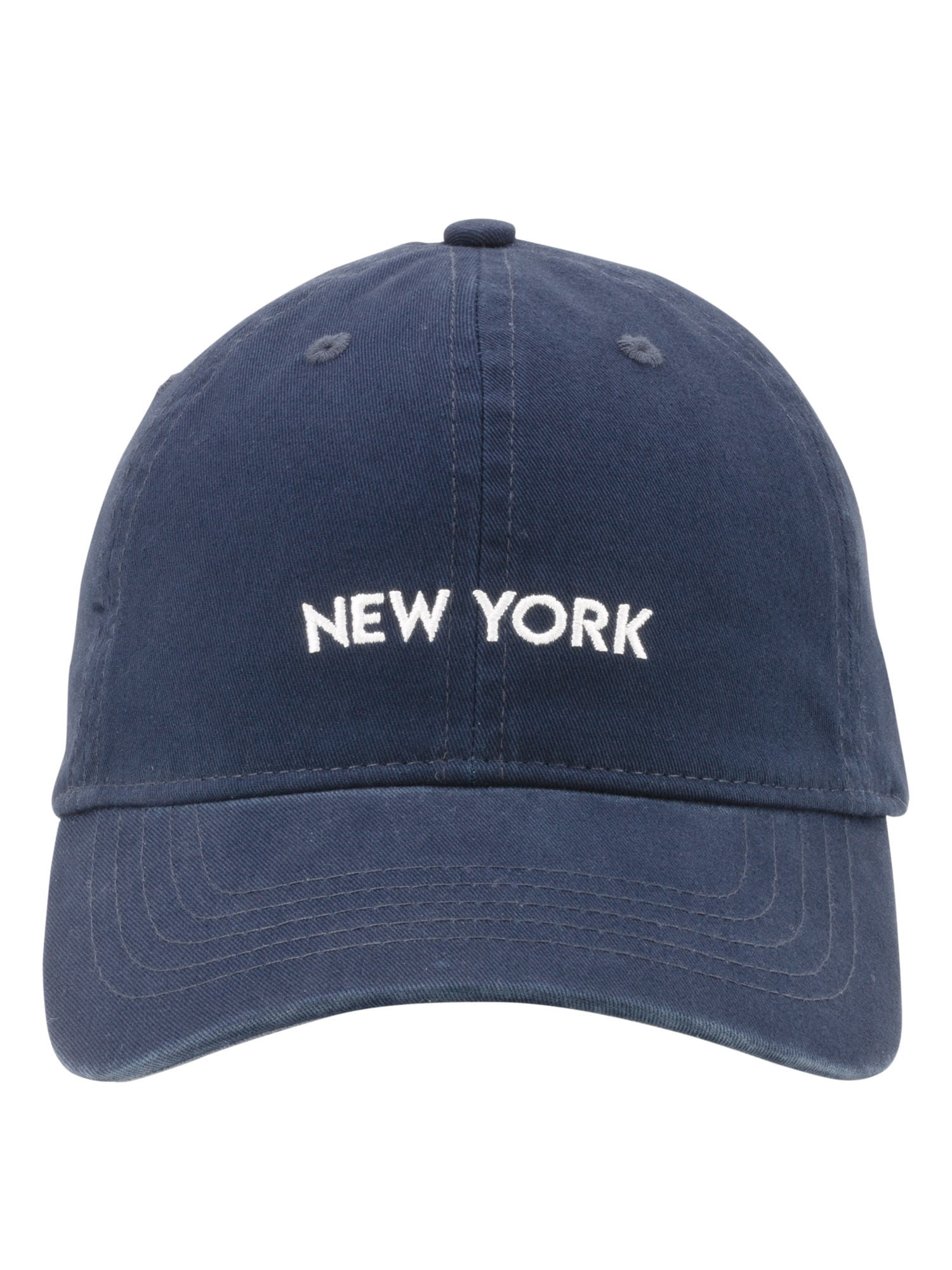 Time and Tru New York Cotton Baseball Hat