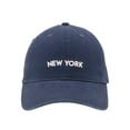thumbnail image 3 of Time and Tru New York Cotton Baseball Hat, 3 of 4