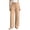 #05 Khaki 【Mix & Match: Stock Up on Your Favorite Colors】, variant on Women's Cotton Linen Loose Fit Drawstring Casual Pants With Pockets, Mid Waisted Straight Leg Trousers, Soft Breathable Summer Work Pants for Business Travel Vacation | TruBelle,Army Green L
