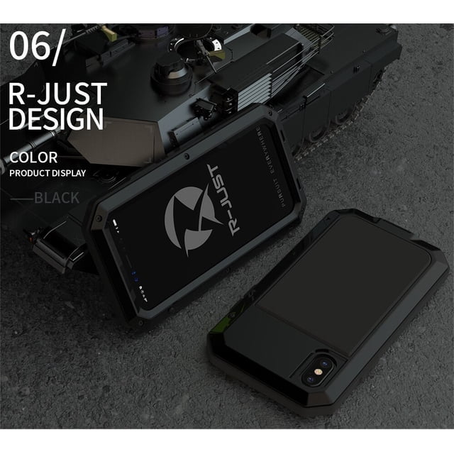 Funda de teléfono de aluminio y Metal resistente para iPhone 14 13 12 11 Pro Max XR XS 6 6S 7 8 Plus X SE Doom Armor, funda a prueba de golpes Tan Jianjun unisex