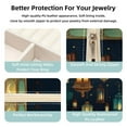 thumbnail image 3 of Ramadan Lantern Travel Portable Jewelry Box - Square Organizer Box with Bracelet Holder, Earring Organizer – Store Rings, Earrings, Necklaces, Bracelets, and More! Suitable for Girls and Women, 3 of 6