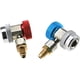 thumbnail image 1 of Par de conectores rápidos R134A para colector de aire acondicionado de coche, 1 of 4