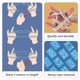 thumbnail image 4 of BRIGHTFUFU 1 Set Cradle Cuerda Juego Juego Mano juego Dedos Cuerdas Juegos Cooperativos Cuerda, 4 of 8
