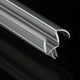 thumbnail image 5 of 2Pcs Frameless Ultra Clear Shower Door Bottom Seal with Drip Rail - 3/8" (10mm) Thick, 36" Long Sweep, 5 of 12