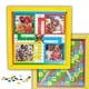 thumbnail image 1 of Juego de mesa African Ludu Premium Wood con tapa de cristal de 14 x 14 pulgadas, 1 of 1