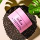 thumbnail image 5 of Clip de pasador de pelo floral de cristal negro precioso de Faship, 5 of 5