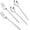 Silver, variant on 200PCS Gold Plastic Forks and Spoons Heavy Duty Set, Gold Disposable Silverware, gold Cutlery, Disposable Utensils, Plastic Flatware Includes 100 Forks, 100 Spoons for Party