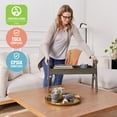thumbnail image 6 of ECR4Kids Adjustable Stacking Shelf Organizer with Full Edge, Book Display, Grey Wash, 6 of 9