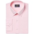 thumbnail image 3 of Club Room Chemise Habillée pour Homme à Coupe Classique Boutonnée, Rose, Encolure 17 Pouces Manche 32-33 Pouces, 3 of 5