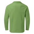 thumbnail image 6 of Uooqdmx Sweatshirts for Men Quarter Zip Pullover Men Casual Loose Hoodless Oversize Zipper Solid Stand Collar Pullover Sweater Top Men's Fashion Hoodies & Sweatshirts Green 1 Xl, 6 of 6