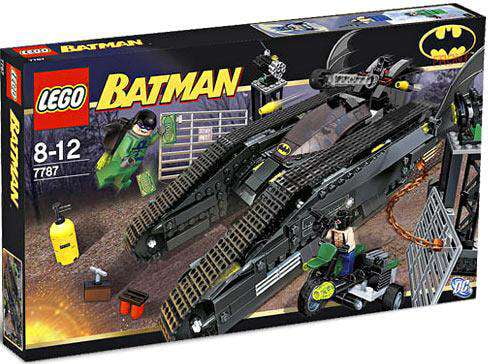 Pre-Owned Batman The Bat Tank: Riddler & Bane's Hideout Set LEGO 7787 [Damaged Package]