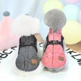 thumbnail image 2 of Small Dogs Harness Vest Clothes Puppy Clothing Winter Dog Jacket Coat, 2 of 5