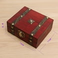 thumbnail image 5 of linyes Vintage Wooden Storage Box Jewelry Box Creative Home Decoration Box, 5 of 10
