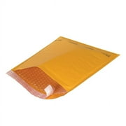 Office Depot® Brand Kraft Self-Seal Bubble Mailers, #0, 6" x 10", Pack Of 25
