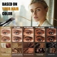 thumbnail image 5 of Four Fork Eyebrow Pen Black Brown Microblading Effect Waterproof Liquid Eyebrow Pen 4 Claw Tip Natural Hair Strokes 1ml, 5 of 7