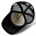 thumbnail image 3 of Mesh Cap - Black Trucker Hat with Net, One Size, 3 of 4