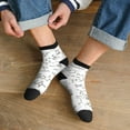 thumbnail image 3 of Pofeuu Chemical Formulas Print 30cm Socks, Adult Running Hiking Socks for Youth and Adult, 3 of 7