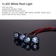 thumbnail image 2 of 4 luces blancas LED con pantalla de lámpara de techo Luz Búsqueda de 1/10 1/8 Traxxas HSP Redcat RC4 Eccomum Accesorios RC, 2 of 6