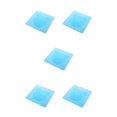 thumbnail image 3 of Destyer Réutilisables Réutilisables Couvercle en Silicone Alimentaire Conserve Frais Couvercle Scellant Four à Micro-Ondes Couverture de Chauffage Bleu 5PCS, 3 of 6