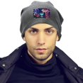 thumbnail image 5 of Hazbin Hotel Beanies Hats for Men Women Winter Warm Knit Hat, Beanies Cuffed Plain Skull Caps, 5 of 8