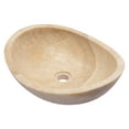 thumbnail image 5 of Stone Canoe Vessel Sink in Jurassic Onyx, 5 of 26