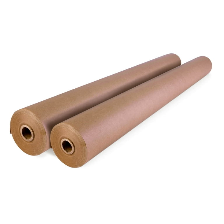 IDL Packaging 36 x 150 feet (1800 inches) Brown Kraft Paper Roll