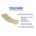 thumbnail image 4 of Colchón de Presión Lab.G Colchón De Presión Alterna Anti escaras Antillagas 120 Kilos Café, 4 of 4
