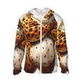 thumbnail image 1 of Fotbe Cartoon Cheetah With Attitude Chaqueta con Protección Solar UPF 50+ para Hombre y Mujer, Camisa con Capucha y Bolsillos-XX-Large, 1 of 7