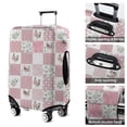 thumbnail image 5 of Pioneer Flower Floral Print Pattern Luggage Cover Fashion Suitcase Cover Baggage Covers Fit 25-28 Inch Luggage (Go Travel), 5 of 5